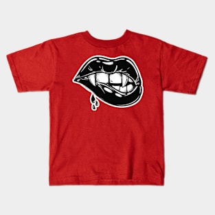 Vampires Mouth Kids T-Shirt